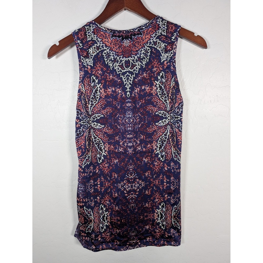 Athleta Tank Top‎ Womens Small Ruched Side Sleeveless Activewear Shirt - Picture 6 of 13